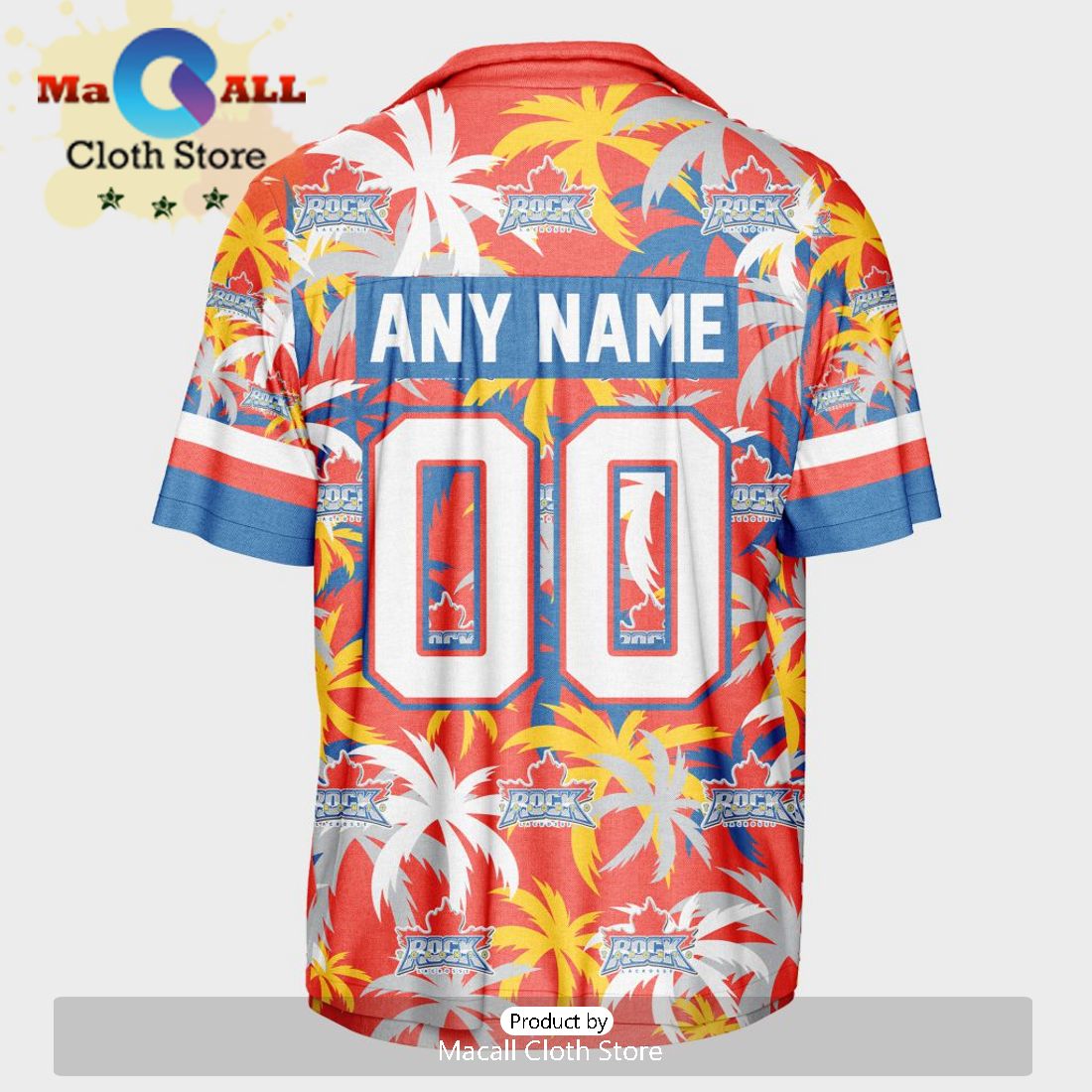 Custom Toronto Rock Using Away Color Hawaiian Shirt