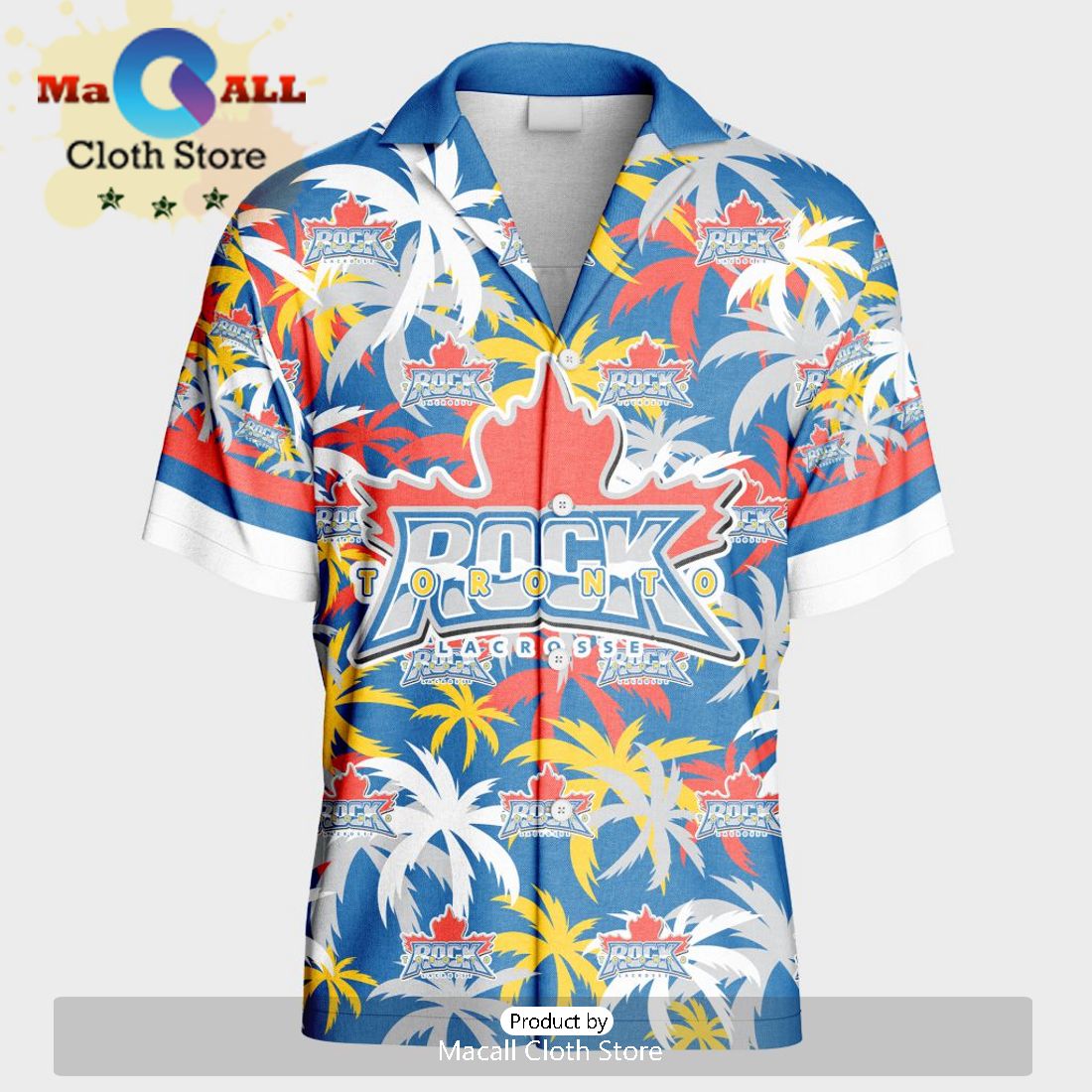 Custom Toronto Rock Using Home Color Hawaiian Shirt