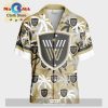Custom San Diego Seals Using Away Color Hawaiian Shirt