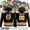 Premium NHL Boston Bruins Gold Hoodie Shirt