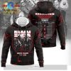 Rammstein Europe Stadium Tour 2024 Thunder Design Memories 3D Hoodie