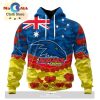 AFL Brisbane Lions Special ANZAC Day Design Lest We Forget Hoodie