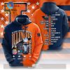 Iowa State Cyclones Men’s Basketball Paint Design 3D Hoodie