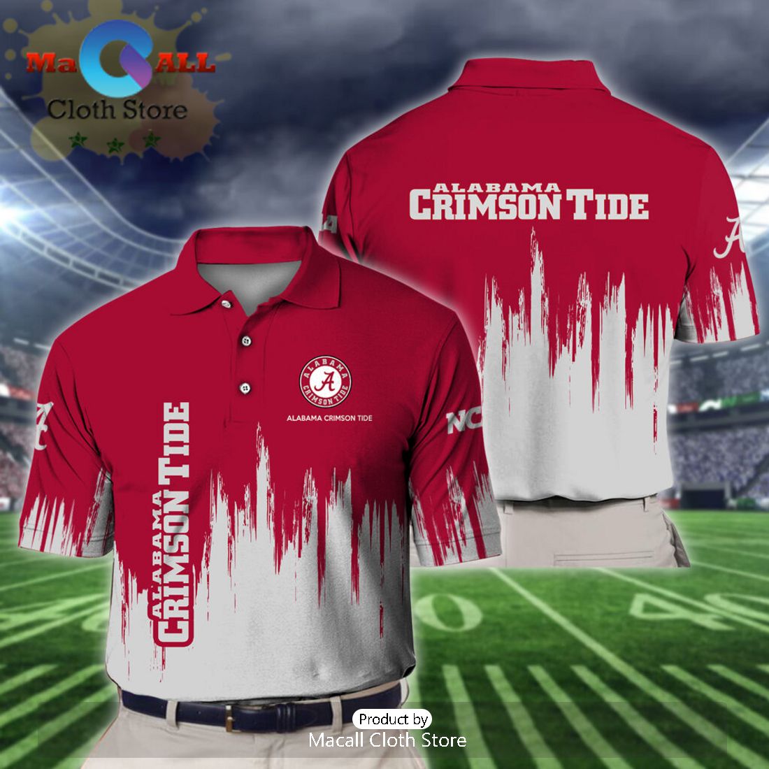 Alabama Crimson Tide Polo Shirt