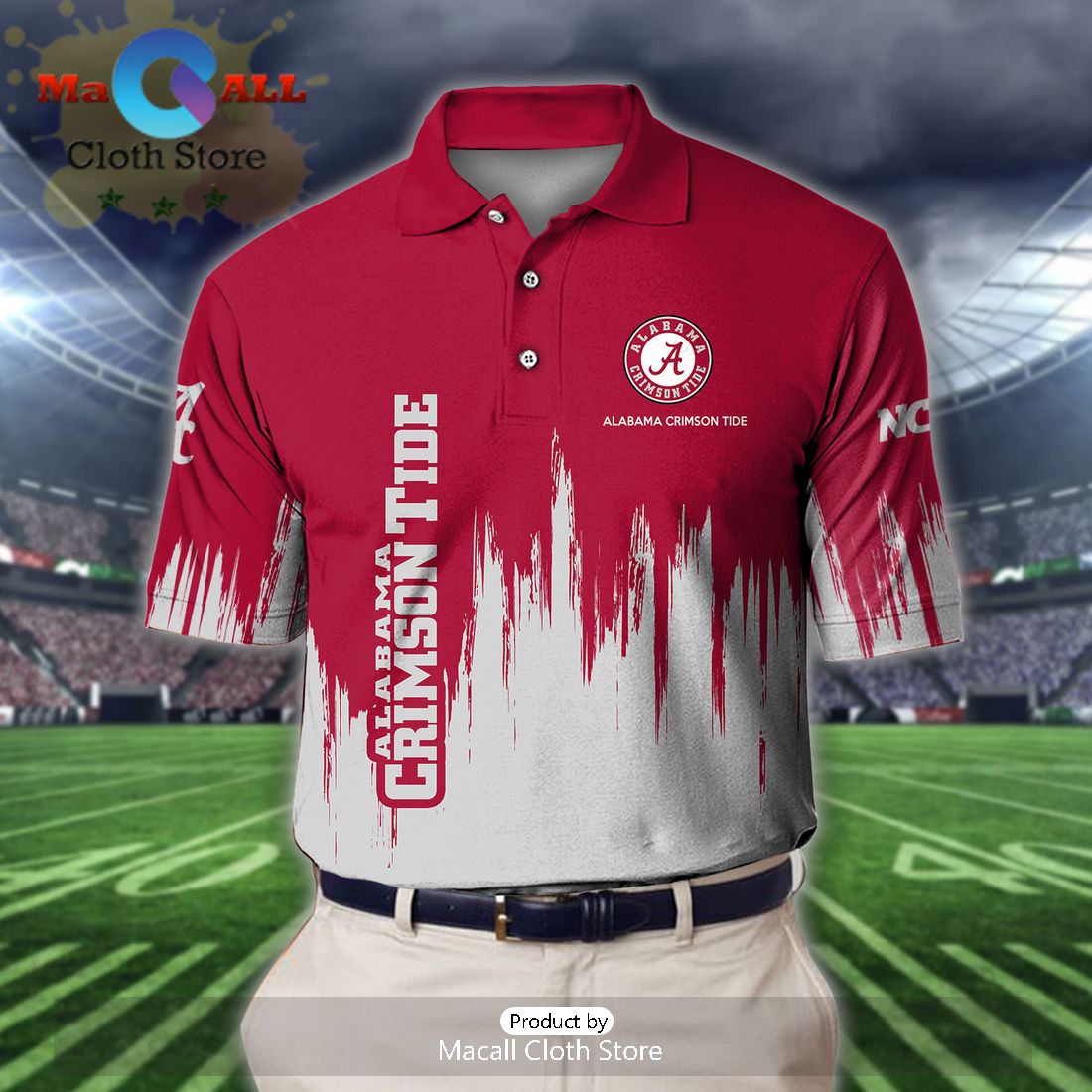Alabama Crimson Tide Polo Shirt