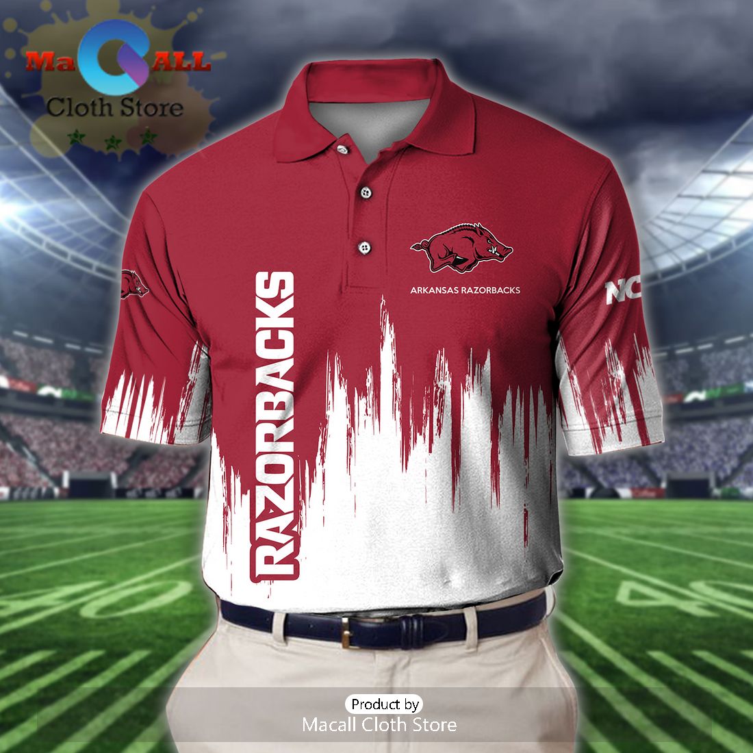 Arkansas Razorbacks Polo Shirt