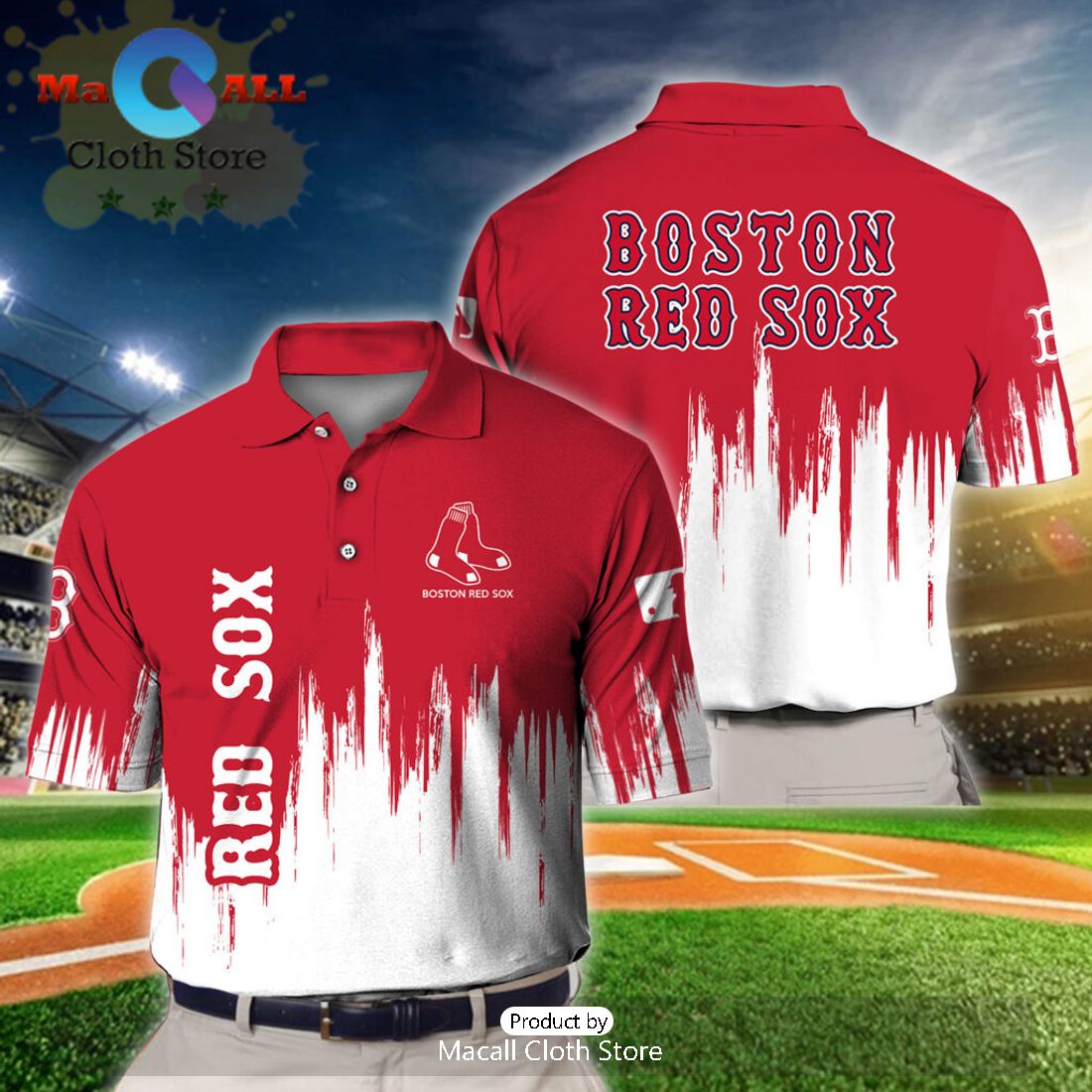 Boston Red Sox Polo Shirt