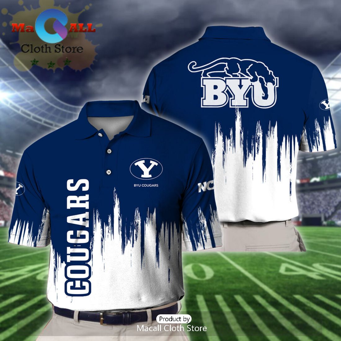 BYU Cougars Polo Shirt