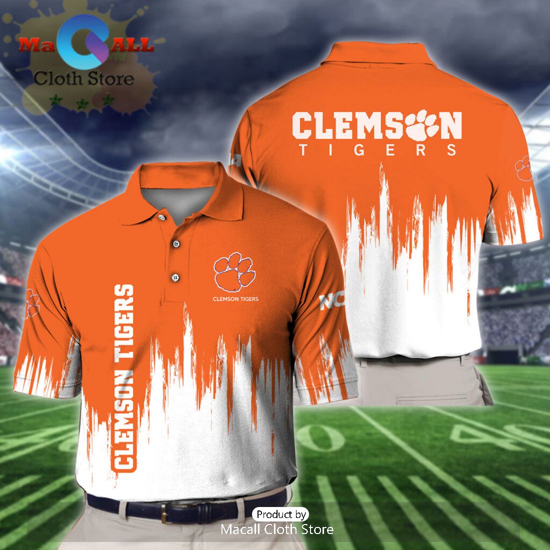 Clemson Tigers Polo Shirt