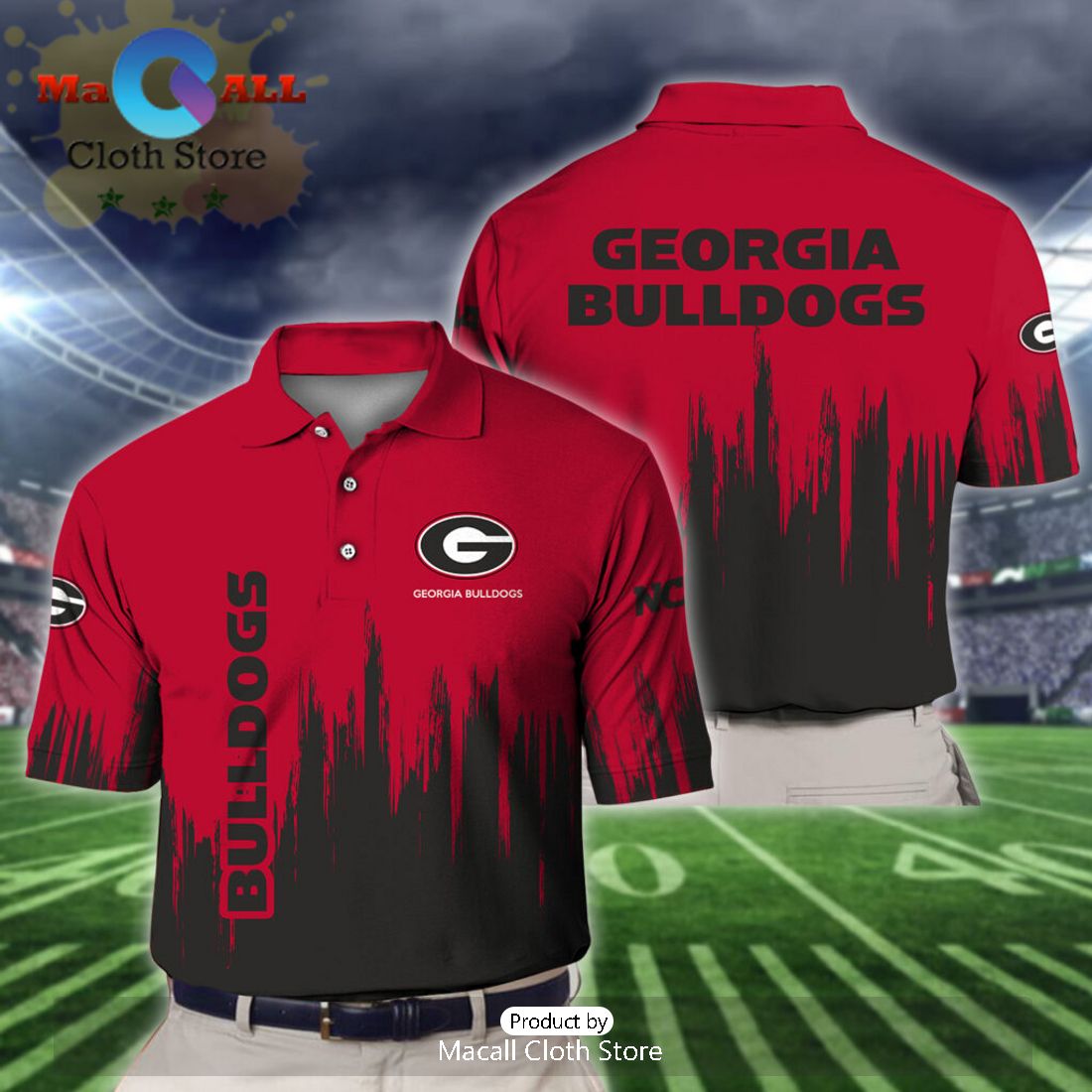 Georgia Bulldogs Polo Shirt