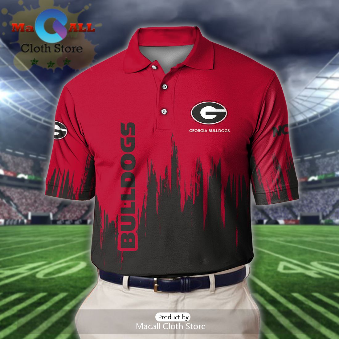 Georgia Bulldogs Polo Shirt