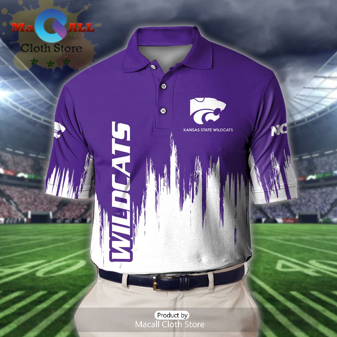 Kansas State Wildcats Polo Shirt