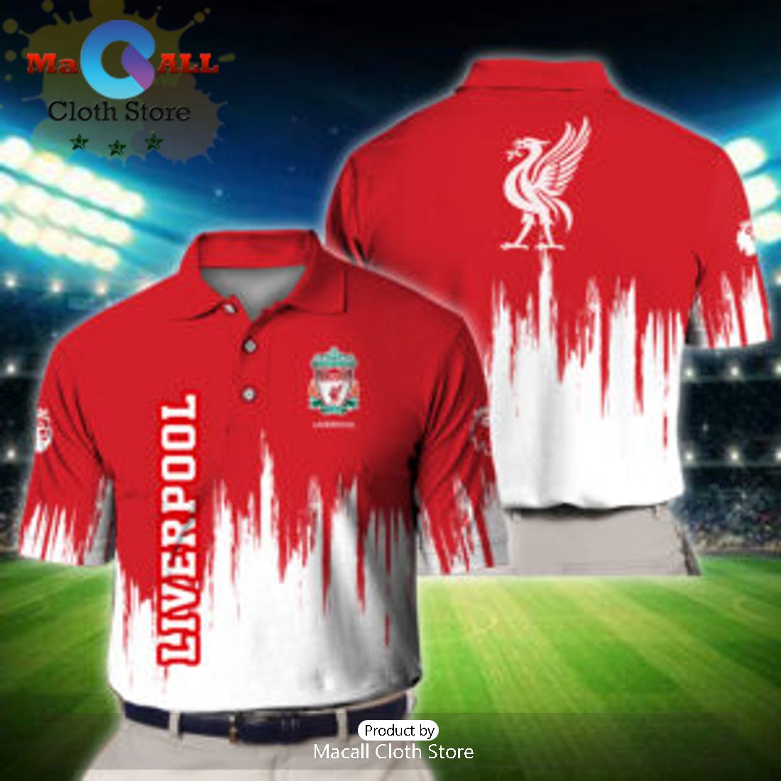 Liverpool Polo Shirt - Macall Cloth Store - Destination for fashionistas