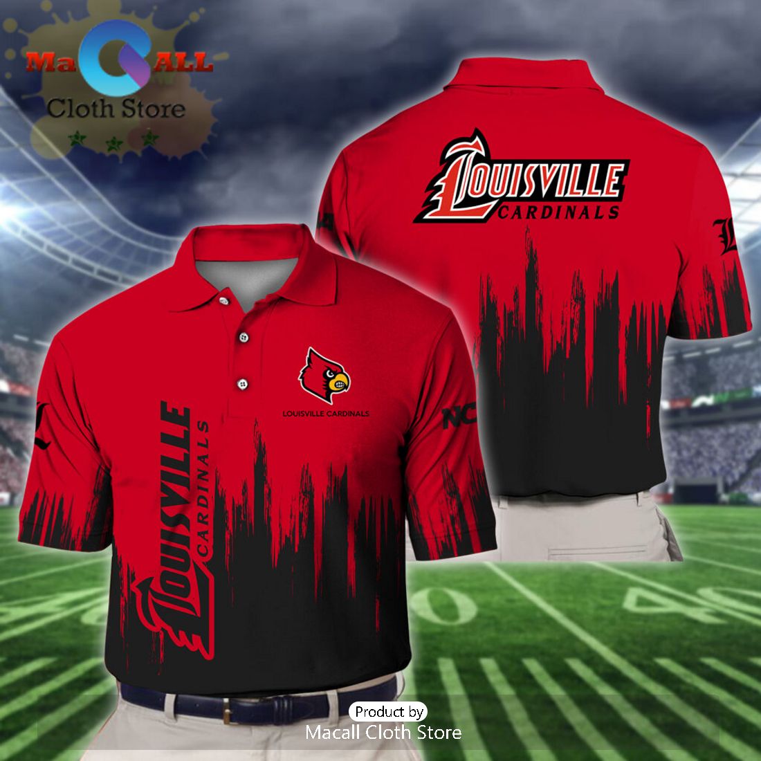 Louisville Cardinals Polo Shirt