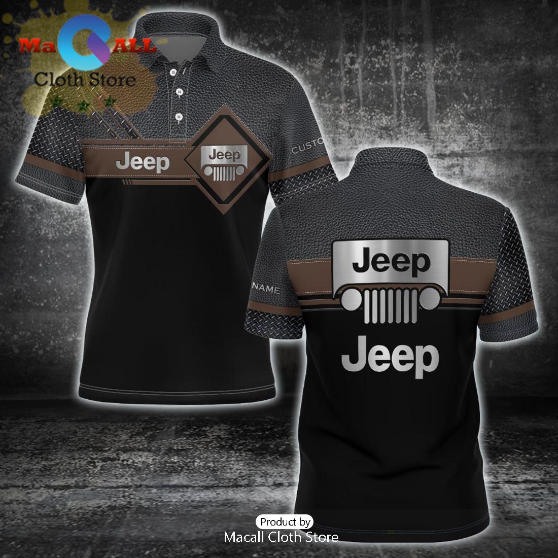 Luxury Jeep Polo Shirt