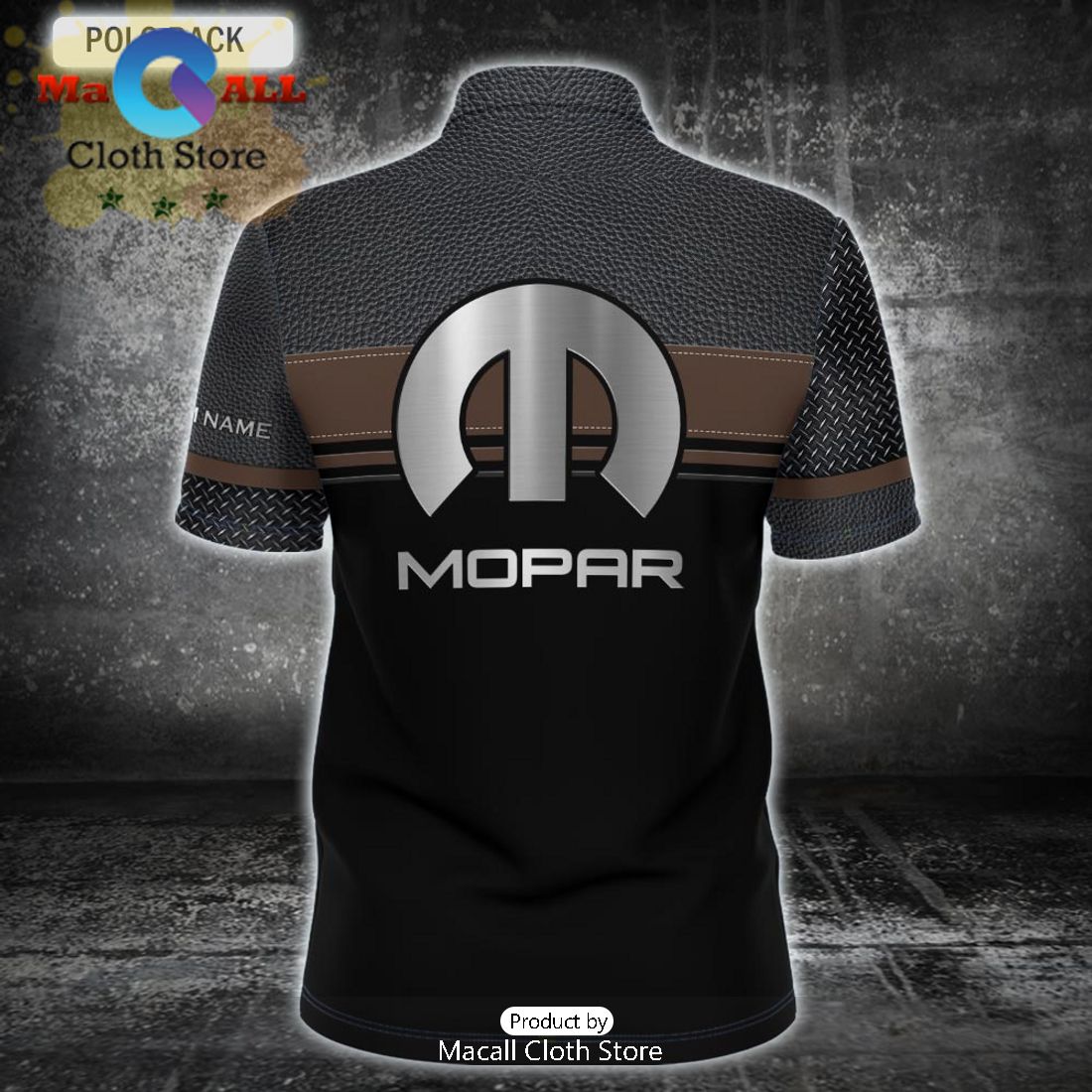 Luxury Mopar Polo Shirt - Macall Cloth Store - Destination for fashionistas