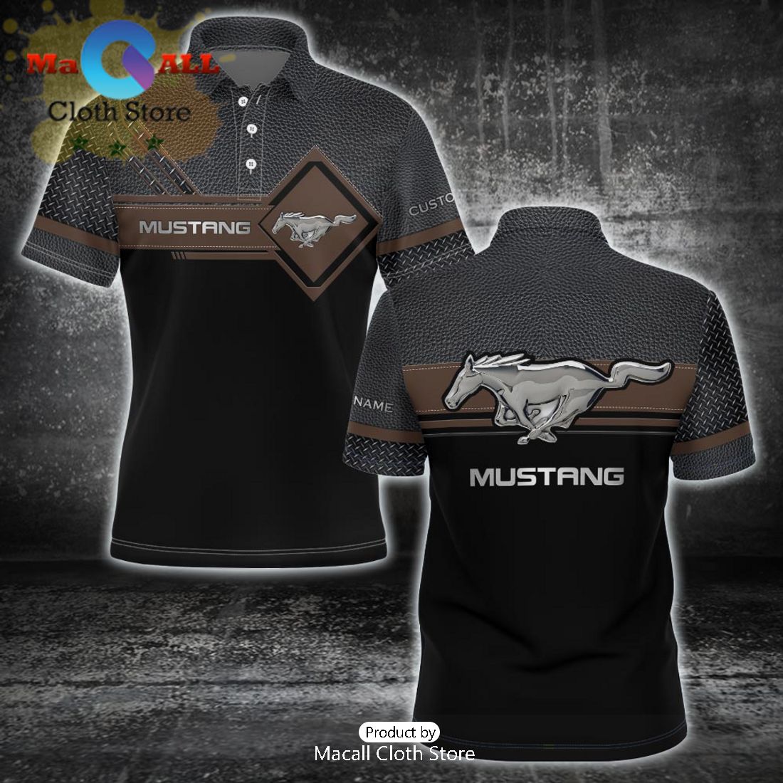 Luxury Mustang Polo Shirt