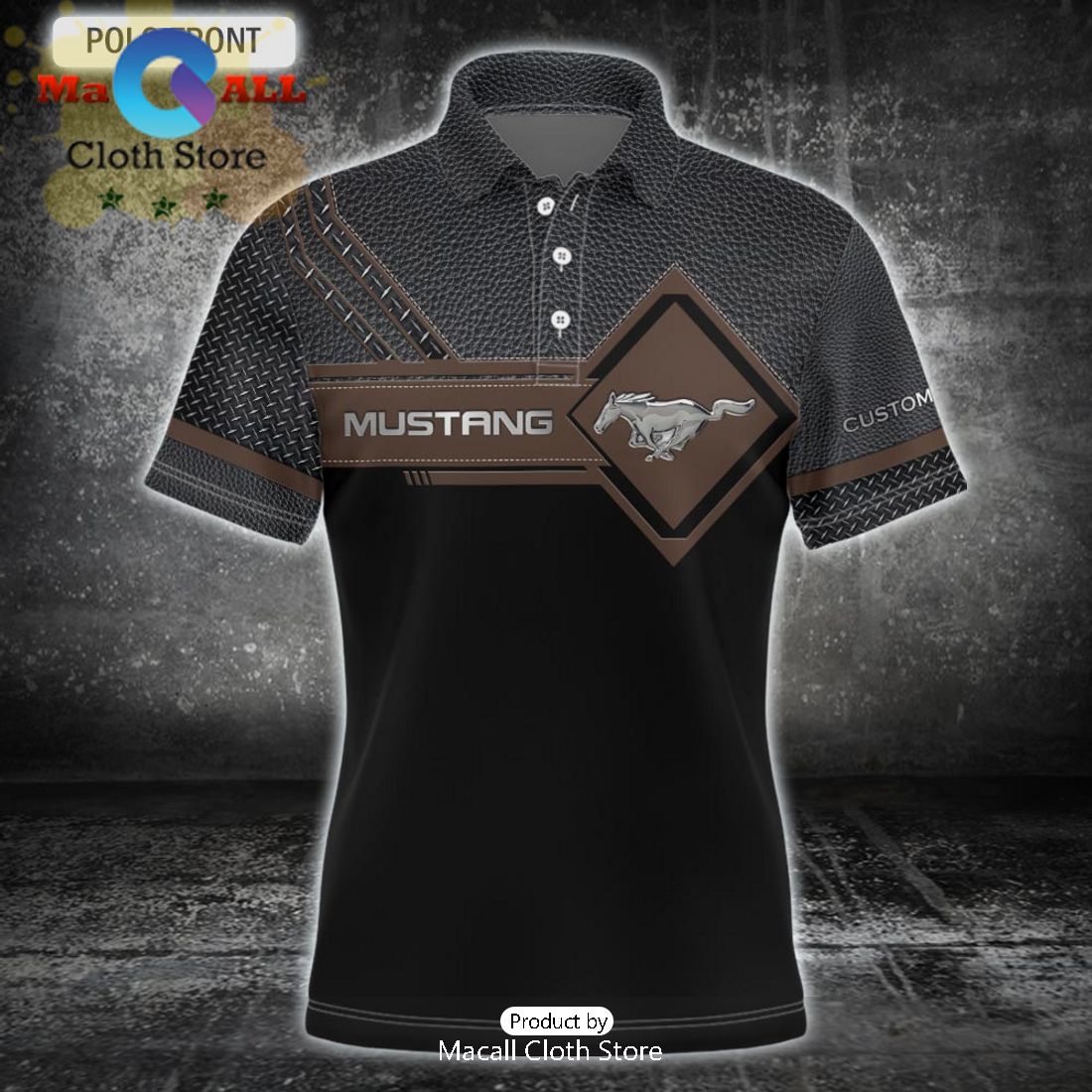 Luxury Mustang Polo Shirt
