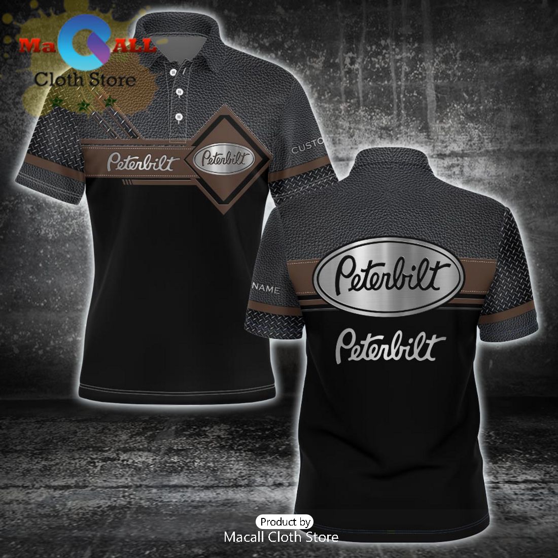 Luxury Peterbilt Polo Shirt