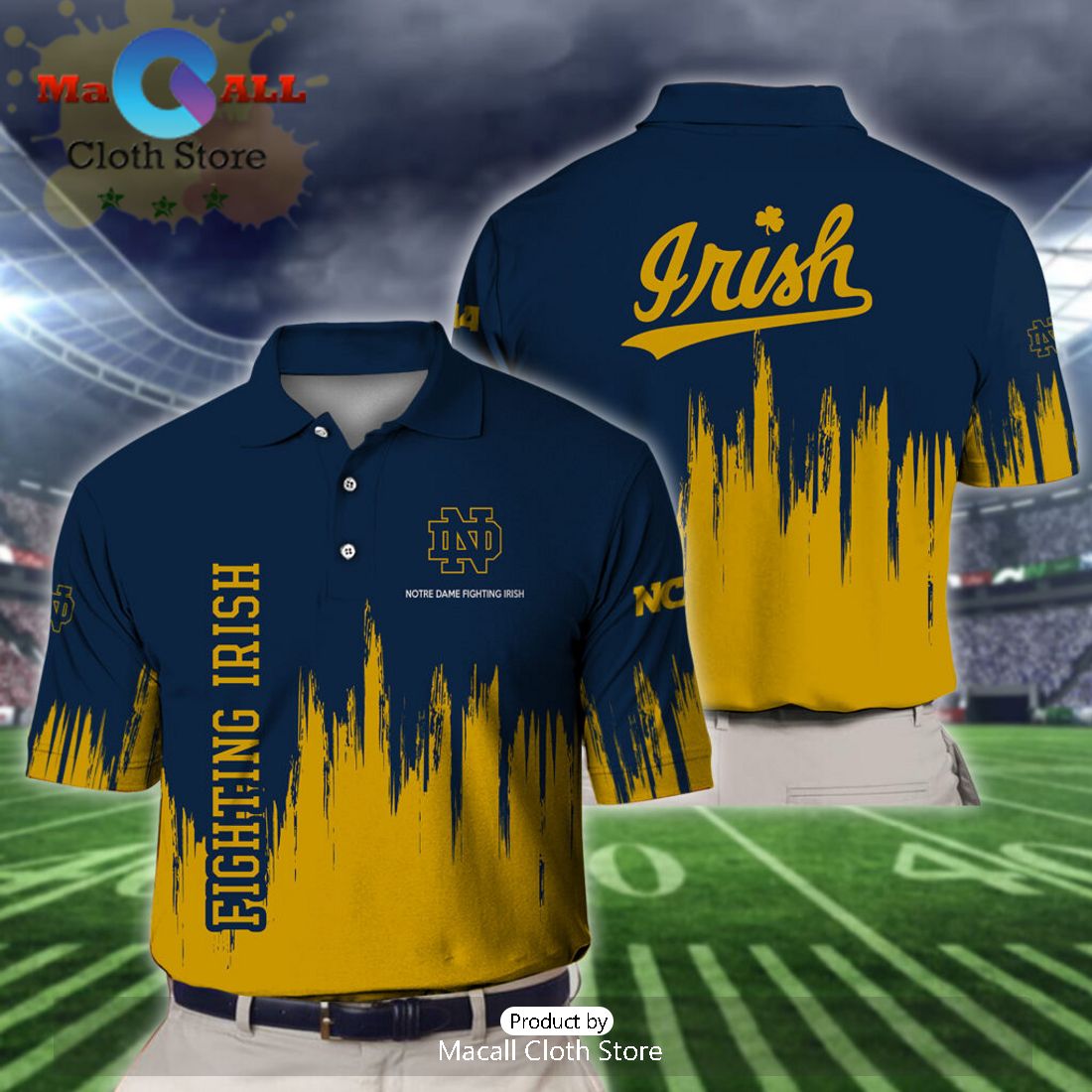 Notre Dame Fighting Irish Polo Shirt