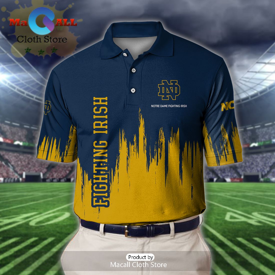 Notre Dame Fighting Irish Polo Shirt