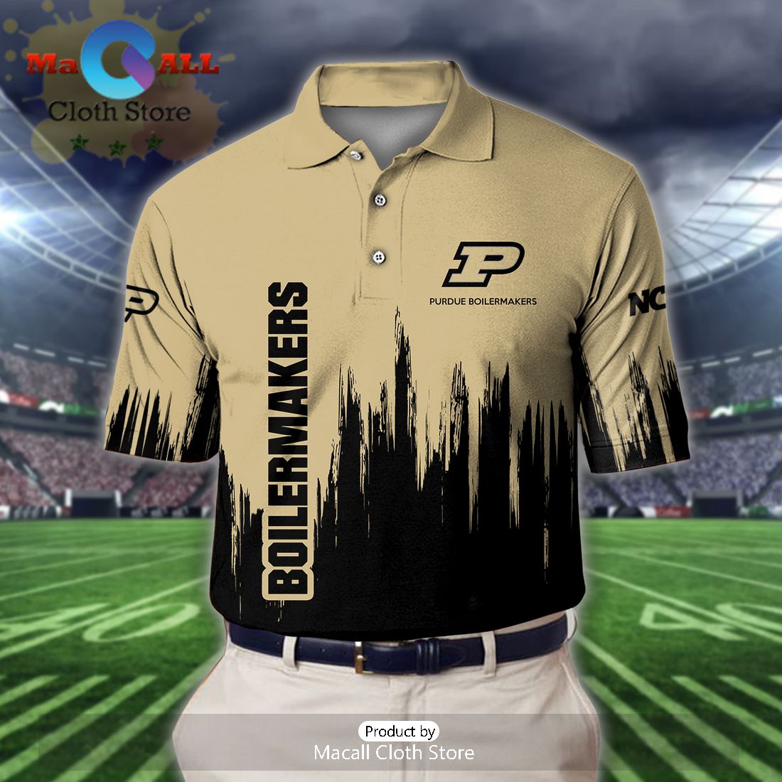 Purdue Boilermakers Polo Shirt