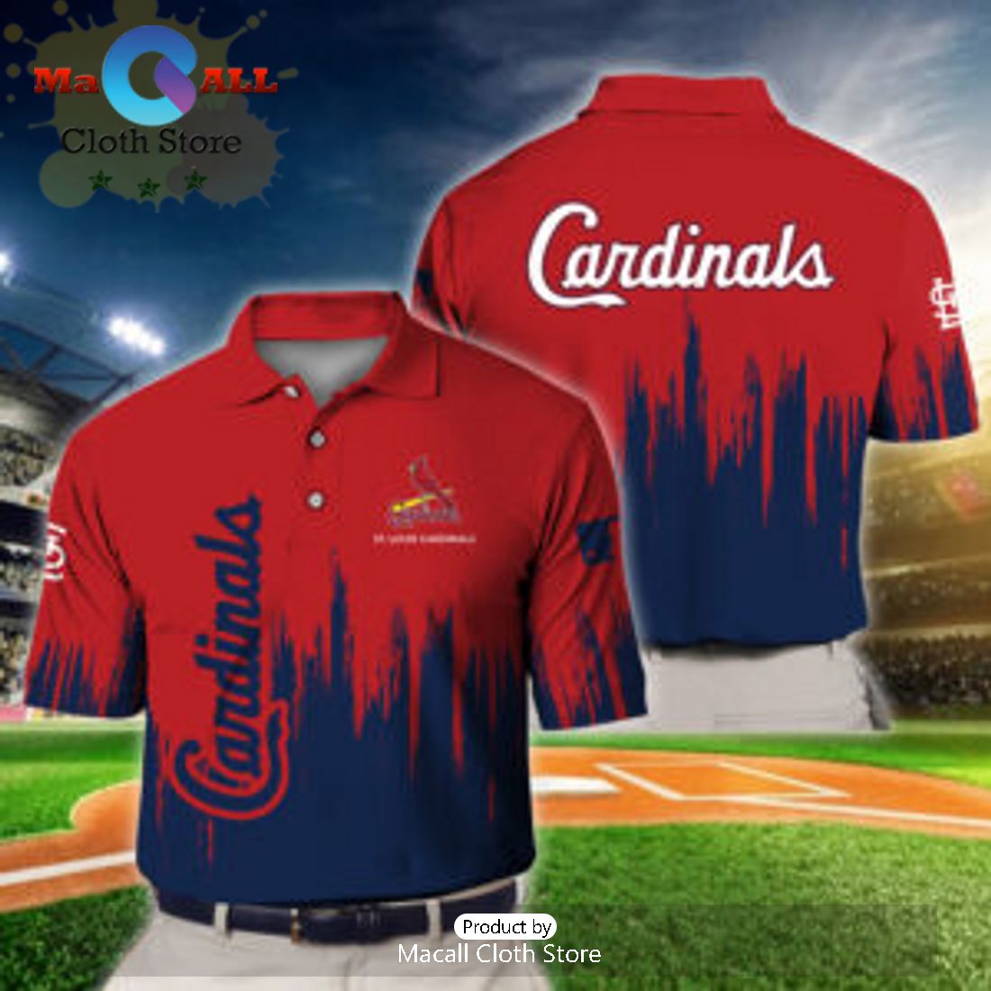 St Louis Cardinals Polo Shirt
