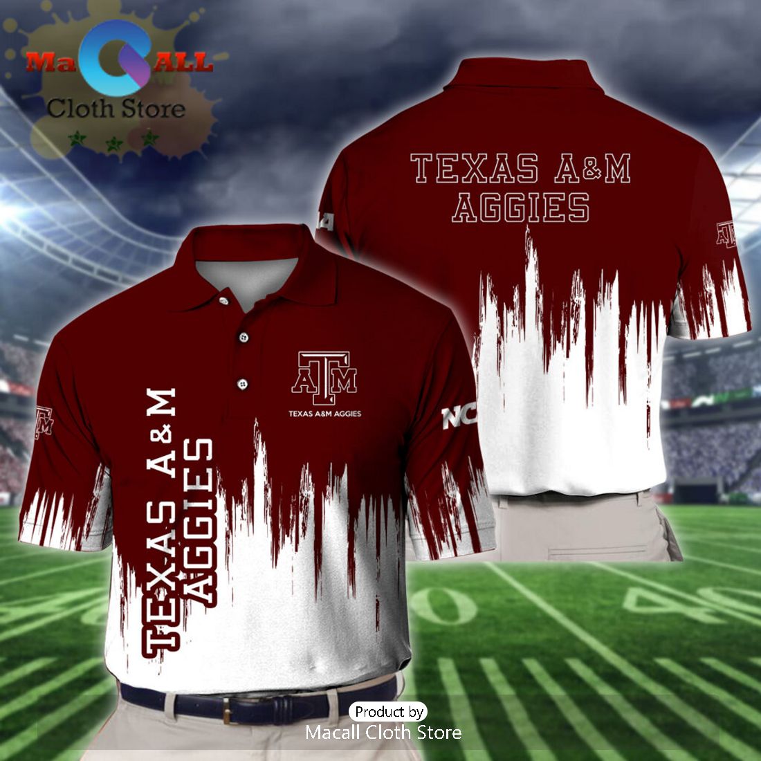 Texas A&m Aggies Polo Shirt