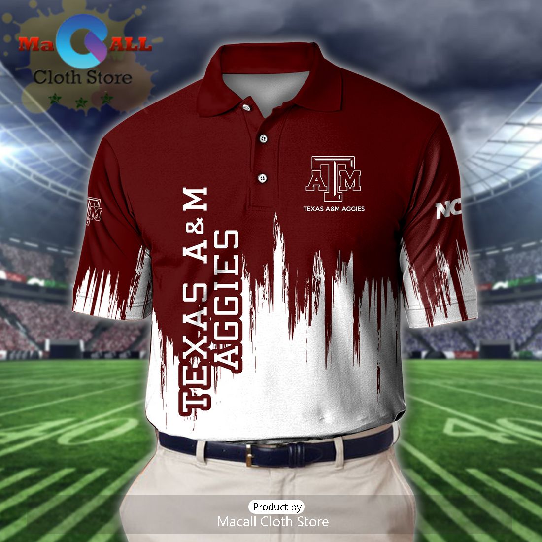 Texas A&m Aggies Polo Shirt