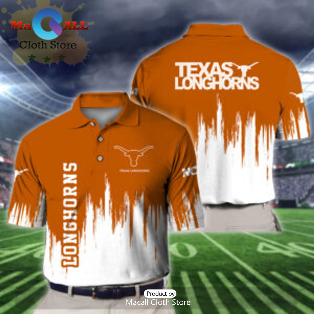 Texas Longhorns Polo Shirt