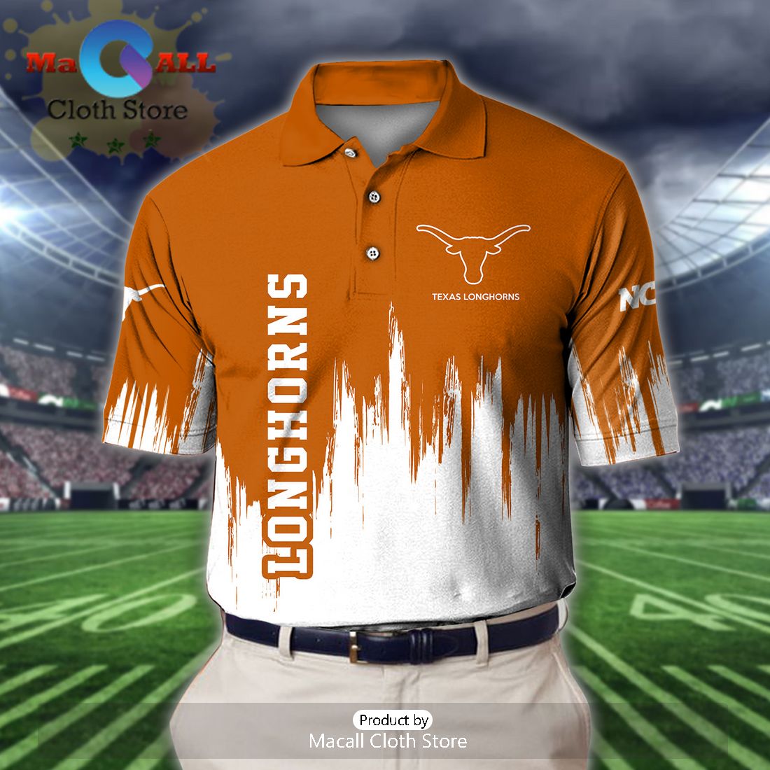 Texas Longhorns Polo Shirt