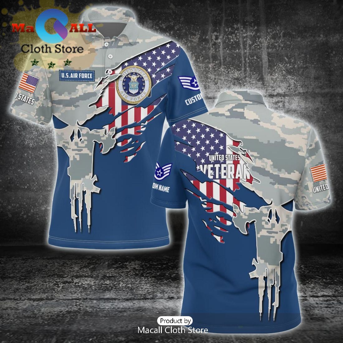 US Air Force Polo Shirt