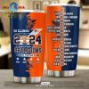 Illinois Fighting Illini Big Ten Men’s Basketball Navy Tumbler