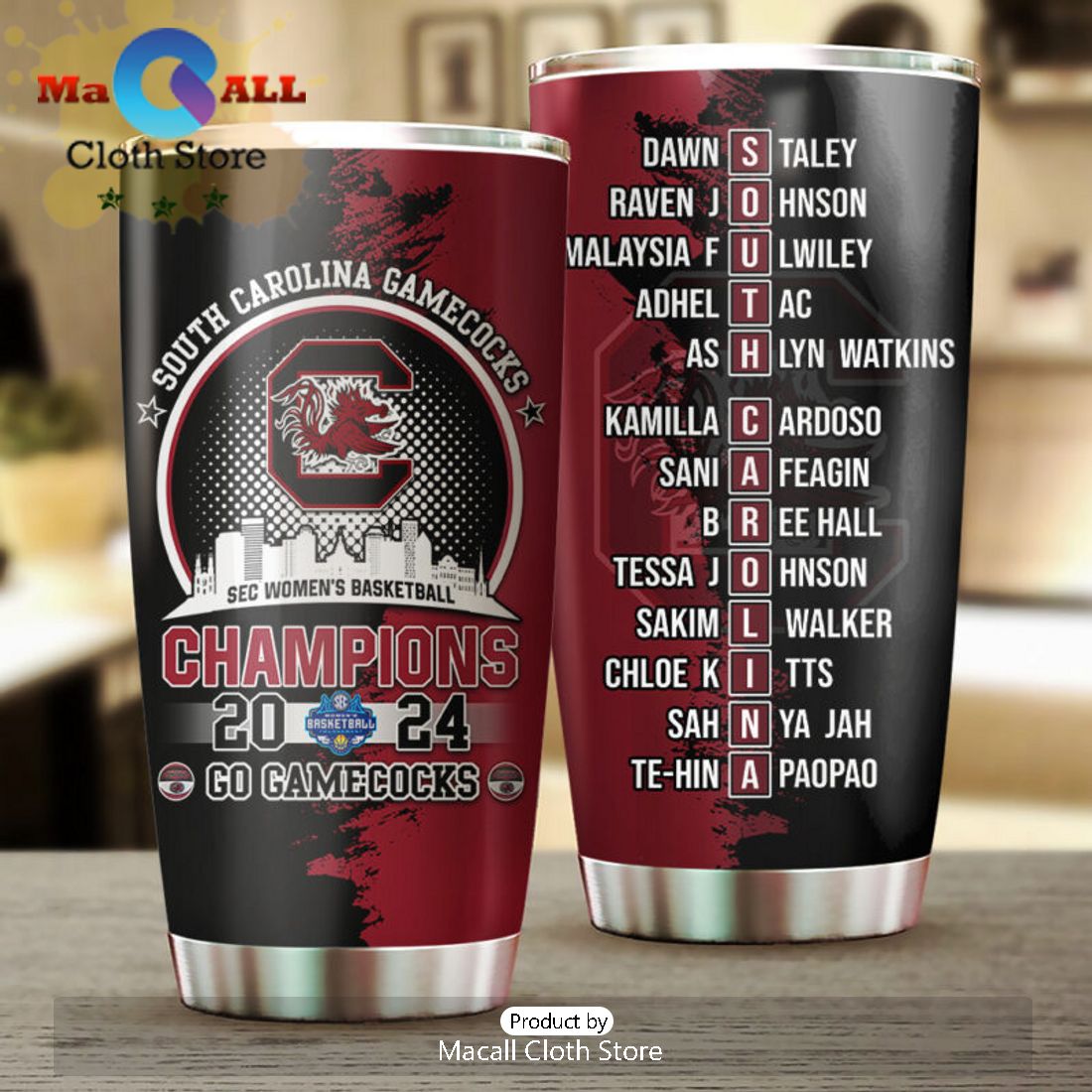 Limited South Carolina Gamecocks Women’s Basketball Tumbler