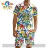 Custom Brandon Wheat Kings Hawaiian Shirt And Short Pant Using Away Jersey