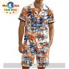 Custom Flint Firebirds Hawaiian Shirt And Short Pant Using Home Jersey