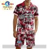 Custom Guelph Storm Hawaiian Shirt And Short Pant Using Mix Home Away Jersey