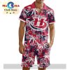 Custom Kitchener Rangers Hawaiian Shirt And Short Pant Using Away Jersey