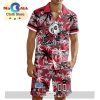 Custom Mississauga Steelheads Hawaiian Shirt And Short Pant Using Mix Home Away Jersey
