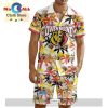 Custom Portland Winterhawks Hawaiian Shirt And Short Pant Using Mix Home Away Jersey