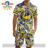 Custom Red Deer Rebels Hawaiian Shirt And Short Pant Using Mix Home Away Jersey