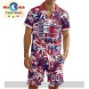 Custom Saskatoon Blades Hawaiian Shirt And Short Pant Using Away Jersey