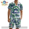 Custom Vancouver Giants Hawaiian Shirt And Short Pant Using Home Jersey
