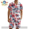 Custom Brandon Wheat Kings Hawaiian Shirt And Short Pant Using Home Jersey