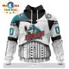 Custom Kamloops Blazers Specialized Stormtrooper Design Kits Version Hoodie