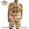 Custom Niagara IceDogs Hawaiian Shirt And Short Pant Using Home Jersey