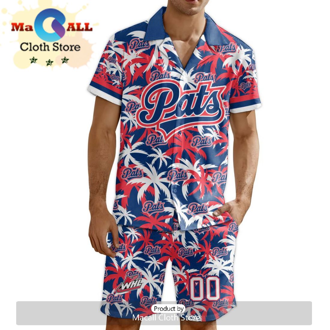 Custom Regina Pats Hawaiian Shirt And Short Pant Using Home Jersey