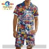 Custom Sarnia Sting Hawaiian Shirt And Short Pant Using Away Jersey