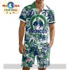 Custom Tri-City Americans Hawaiian Shirt And Short Pant Using Home Jersey