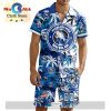 Custom Seattle Thunderbirds Hawaiian Shirt And Short Pant Using Mix Home Away Jersey